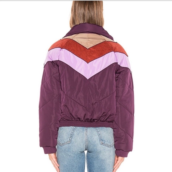 Free People Vintage Ski Jacket Medium - Picture 2 of 6